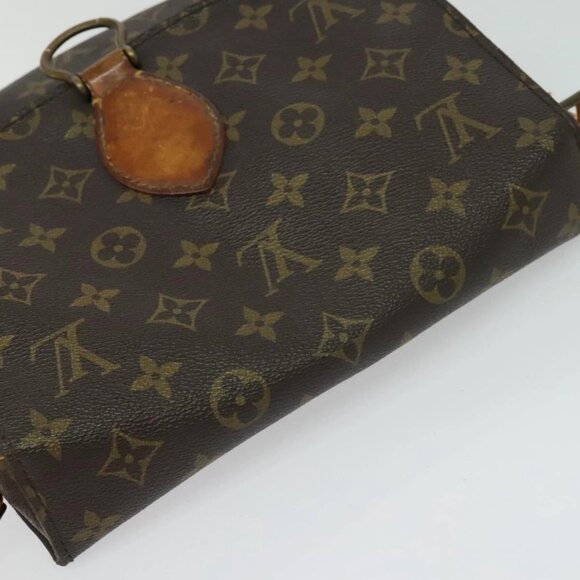 LOUIS VUITTON Monogram Saint Cloud GM Shoulder Bag M51242 LV Auth 138607 - Picture 7 of 16